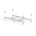 Каркас для ванны AM.PM X-Joy W94A-180-080W-R универсальный 180x80 цельносварной с монтажным набором