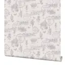 Обои флизелиновые Palitra Home Aromatique бежевые 1.06 м HC72345-12