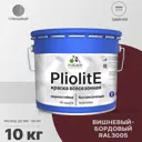 Краска-эмаль фасадная всесезонная Malare Pliolite по дереву бетону ОСБ плит быстросохнущая цвет RAL 3005 вишнево-бордовый глянцевая 10 кг