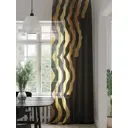 Тюль на ленте Helga Ланморинс 150x280 см вуаль цвет черный HH974161