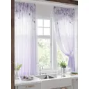 Тюль на ленте Helga Канмитон 150x180 см вуаль цвет фиолетовый HH930632