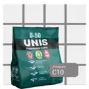 Затирка цементная Unis U-50 цвет С10 антрацит 1 кг