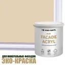 Краска фасадная Profipaints Eco Facade Acryl износостойкая полуглянцевая цвет светлая слоновая кость RAL-1015 9 л