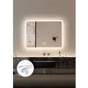 Зеркало для ванной Alfa mirrors Di-86AVd с подсветкой 80x60 см сенсорное управление