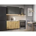 Кухонный гарнитур Нк-мебель Деми 120x210x60 см ЛДСП цвет бежевый