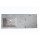 Раковина на стиральную машину STELLA POLAR Мадлен SP-00001691 130 левая цвет белый мрамор