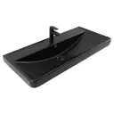 Раковина AQUANET Ирис 00329251 100 см цвет черный