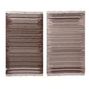 Коврик безворсовый ICARPET ПРОВАНС 854790 80x120 цвет коричневый