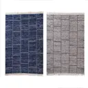 Коврик безворсовый ICARPET ПРОВАНС 854813 80x120 цвет синий