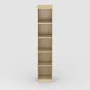 Стеллаж с полками Seven dreams 39x200x37 см ЛДСП цвет дуб сонома