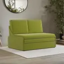 Диван Шарм-дизайн Уют-2 128x85x85 см велюр цвет зеленый