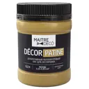 Лак перламутровый Maitre Deco Décor Патина 0.2 л цвет золотой