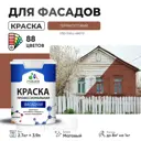 Краска фасадная Malare Professional для дерева бетона штукатурки быстросохнущая матовая цвет терракотовый 2.7 л