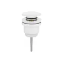 Донный клапан для раковины Rose RS31C 10 см ø32 клик-клак цвет белый