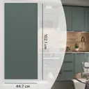 Фасад для кухонного шкафа Инта 44.7x102.1 см Delinia ID МДФ цвет зеленый
