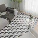 Ковер вискоза Рим 703X 195x280 см цвет черный