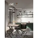 Стол многофункциональный квадратный Завод невский ламинат Loft прямой 80x80 см водостойкие плиты ДСП цвет дуб