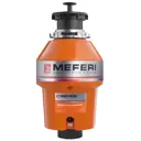 Кухонный измельчитель пищевых отходов Meferi Mfd560 Push Comfort Объем рабочей камеры 1.1 л 560 Вт 4200 об/мин цвет оранжевый