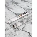 Пленка самоклеящаяся универсальная Deluxe 12020007 0.45x6 м цвет бело-черный