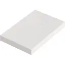Душевой поддон Marble прямоугольный литьевой мрамор 80x120 см цвет белый