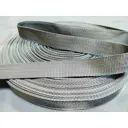 Лента ПП ременная Эбис 40 мм (50 м) серебро