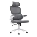 Офисное кресло Стул груп TopChairs Airone 62x124x63.5 см сетка цвет серый
