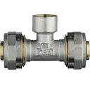 Тройник комбинированный Terma 26x1/2"x26 мм ВР латунь