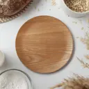Блюдо сервировочное Доляна Заря 19x19 см дерево цвет бежевый