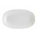 Блюдо сервировочное Bonna Loop 19x4x34 см фарфор цвет белый