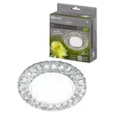 Светильник точечный встраиваемый Tdm electric Sq0359-0155 с LED-подсветкой 25 м² цвет серебро