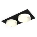 Комплект точечных светильников встраиваемых светодиодных Ambrella light Xc6526020 2 м² цвет черный