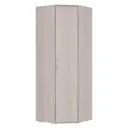 Шкаф распашной Bts 75x212x75 см ЛДСП цвет ясень белый