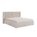 Кровать Mebelson Кровать с основанием на опорах 188.5x112x213 см Велюр цвет крем