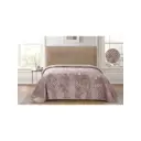 Покрывало Romance Елочка 133093, 240x260 см, велюр, цвет пудра