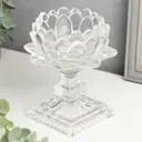 Подсвечник Simaland на 1 свечу "Лотос" 5170561, прозрачный 12.5x12.3x12.3 см