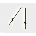 Настенный светильник светодиодный Italline It08-80 It08-8019 black теплый белый (желтый) свет цвет черный