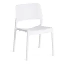Кухонный стул Tetchair Furdi 77.5x55.5x48 см пластик цвет белый