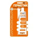 Герметик силиконовый Masterteks универсальный прозрачный 80 мл