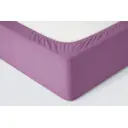 Простыня Ecotex Трикотаж сиреневая 140x200 см, трикотаж, на резинке