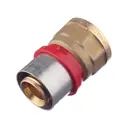 Муфта комбинированная Tiemme 3/4"x26 мм ВР-ВПр латунь 1650020