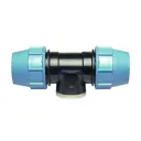 Тройник комбинированный Unidelta 63x63x1 1/2" мм ВР полипропилен