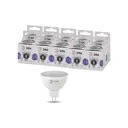 Набор ламп светодиодных STD Эра Std GU5.3 220 В 8 Вт конус белый 640 Лм 10 шт