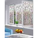 Интерьерная наклейка Verol "Витражные листья" 75x152 см, 1 шт