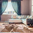 Ковер Лайла де Люкс 15880 10842 Прямой (0.8) 80x500 см полипропилен