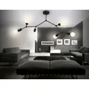 Светильник потолочный AMBRELLA LIGHT TR8036 6 ламп 26 м² цвет черный