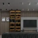Светильник точечный светодиодный накладной NOVOTECH 358947 Eddy 9 м² нейтральный белый свет цвет белый