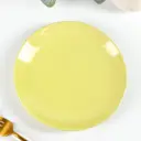 Блюдо сервировочное Доляна Пастель 19.50x19.50 см керамика цвет желтый