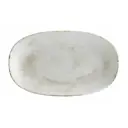 Блюдо сервировочное Bonna Nacrous 14x3x24 см фарфор цвет бежевый