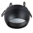 Светильник точечный встраиваемый Arte lamp A5550pl-1bk 1 м² под отверстие 7.4 см цвет черный