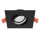 Светильник точечный встраиваемый Megalight rus 23418 3 м² под отверстие 7.5 см цвет черный